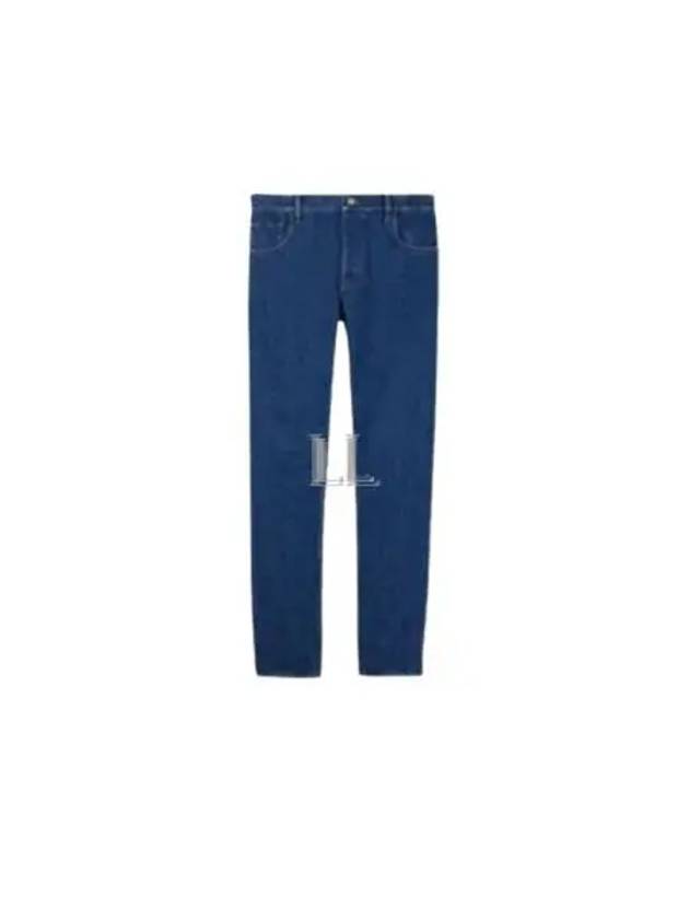 Luxury Gucci Trending 2025 Web Tapered Denim Jeans Blue