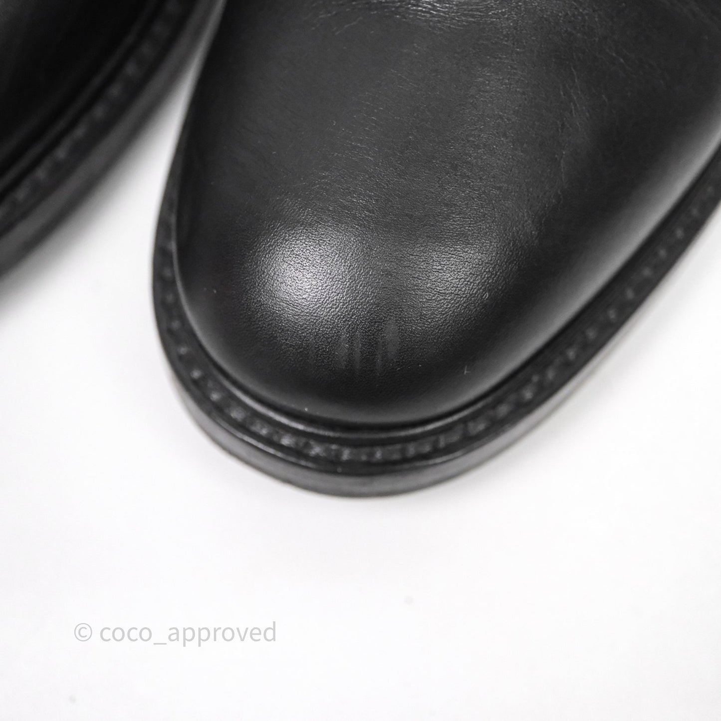 Christian Dior Empreinte Ankle Boot Black Calfskin