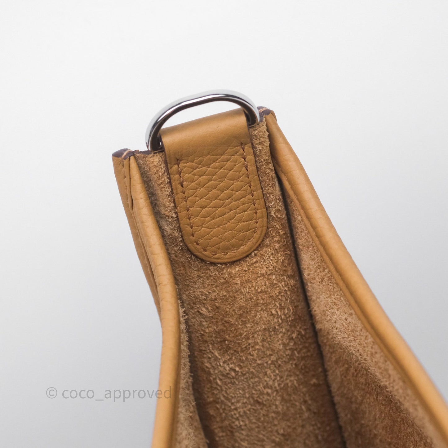 Hermès Evelyne III 29 Biscuit 48 Clemence Palladium Hardware