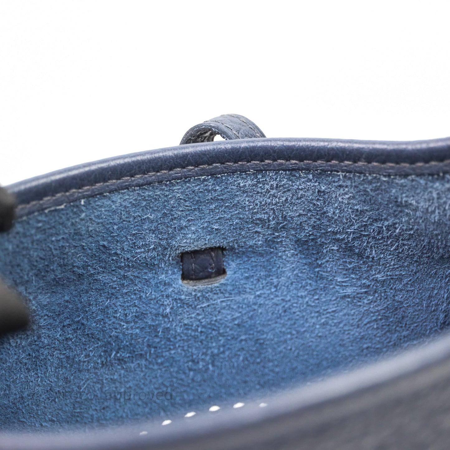 Hermès Mini Evelyne 16 Bleu Nuit 2Z Clemence Gold Hardware