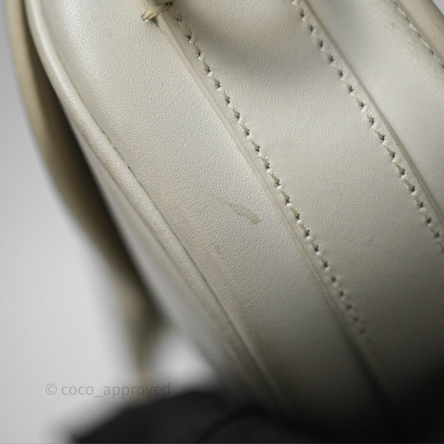 Christian Dior Bobby East-West Bag Calfskin White