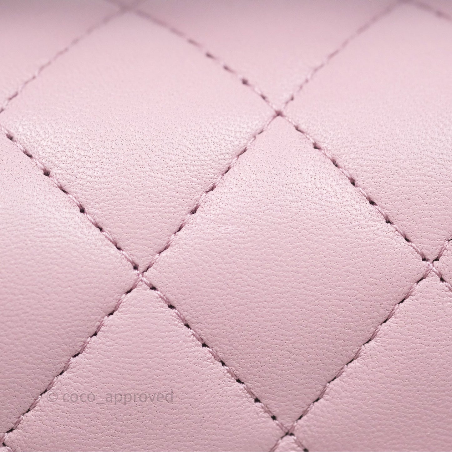 Chanel Top Handle Mini Rectangular Flap Pink Lambskin Gold Hardware