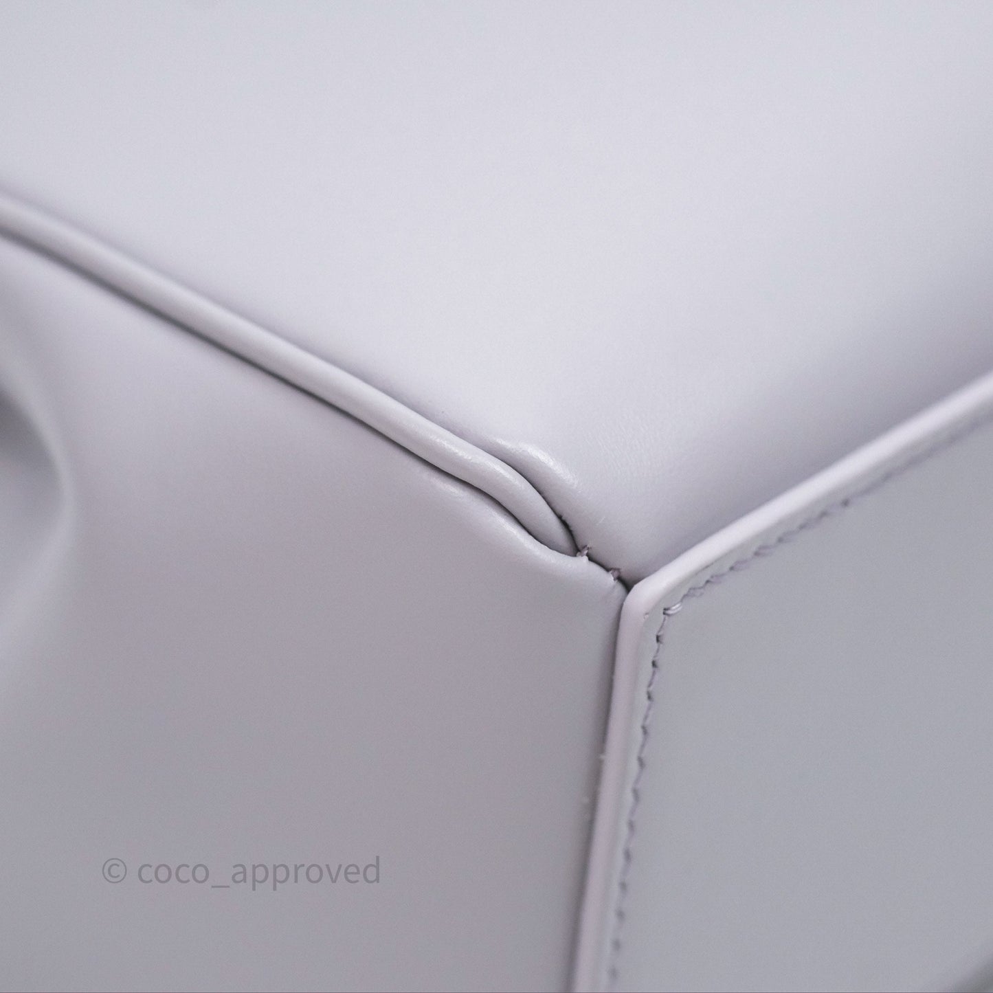 Celine Mini 16 Bag in Satinated Calfskin Light Lilac