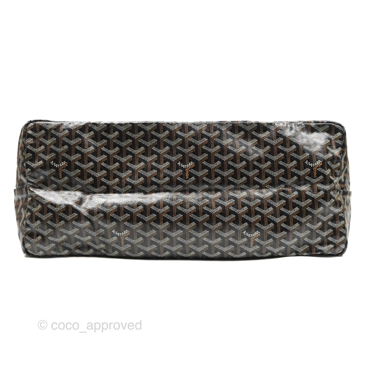 Goyard St. Louis Tote GM Black/Tan