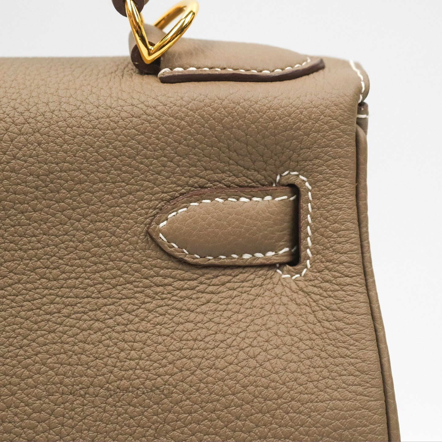 Hermès Kelly 28 Retourne Etoupe Togo Gold Hardware