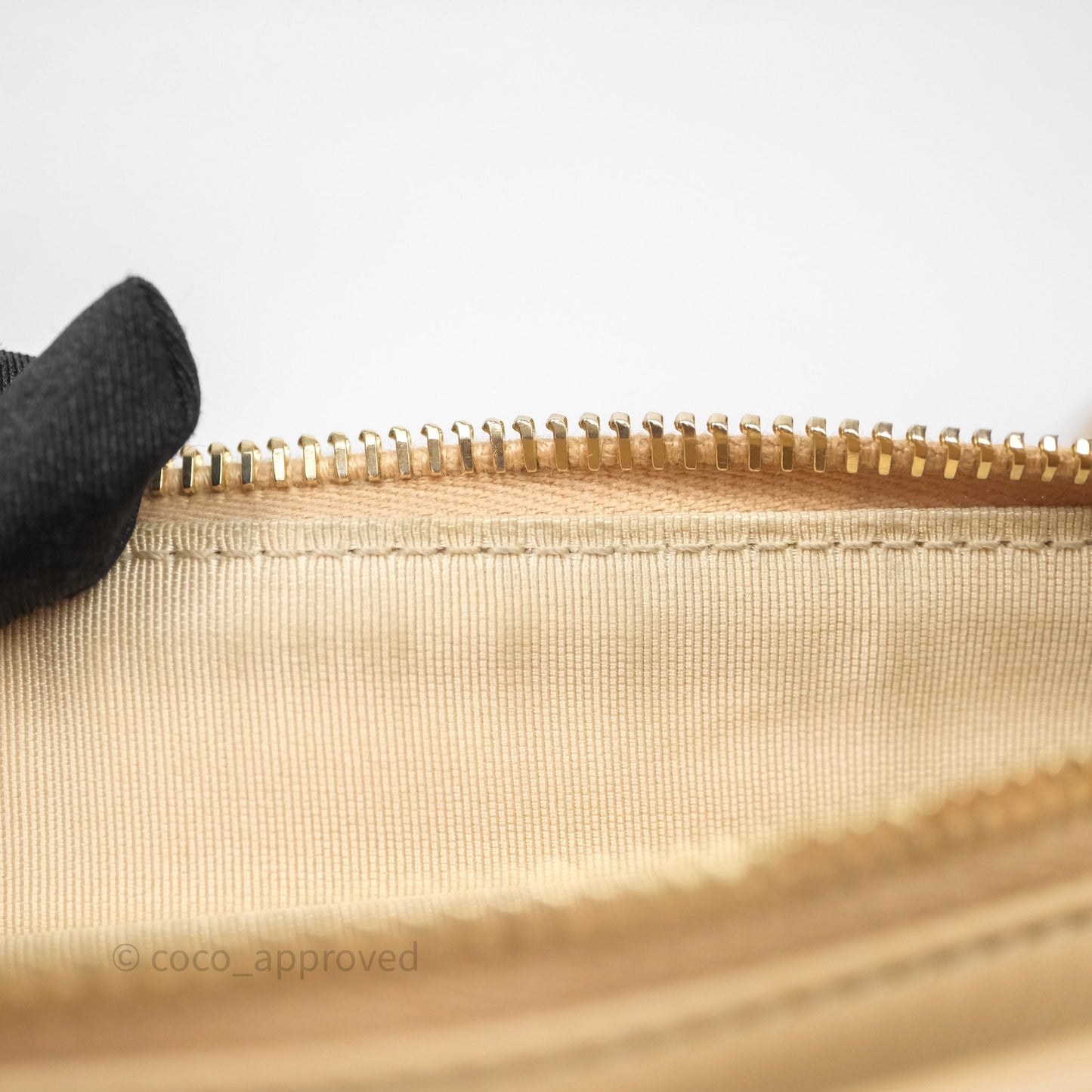Chanel Small Gabrielle Hobo Shearling Beige Mixed Hardware