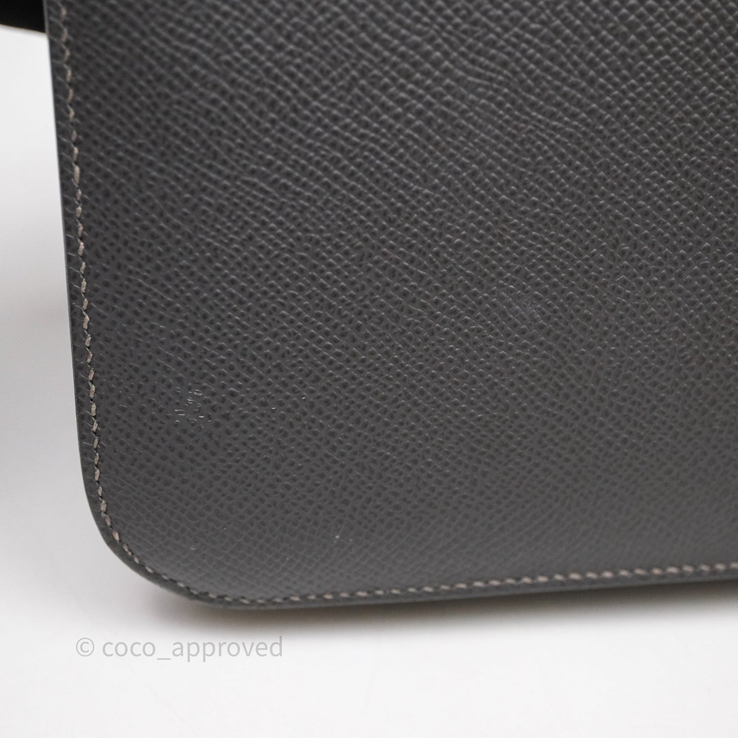 Hermès Constance Mini 18cm Graphite 88 Epsom Gold Hardware