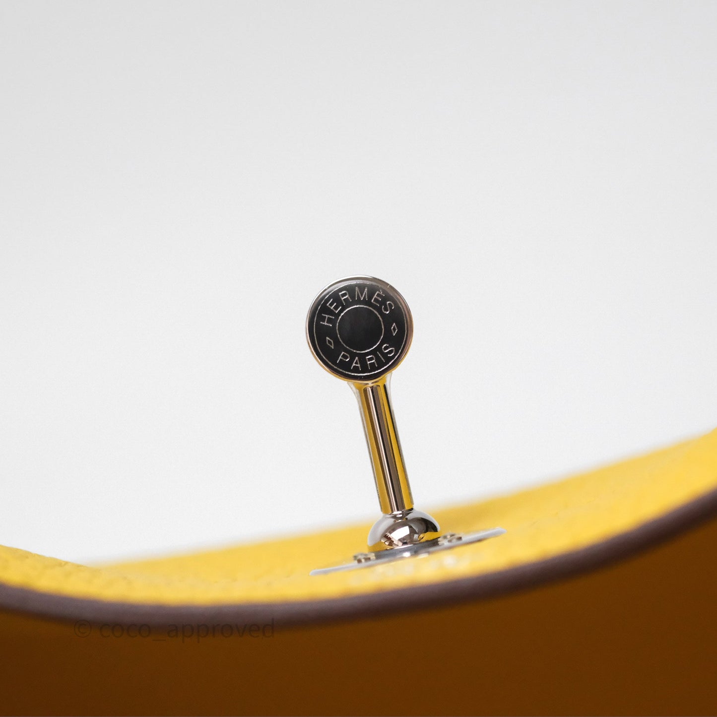 Hermès Mini Lindy 20 Sun B4 Clemence Palladium Hardware
