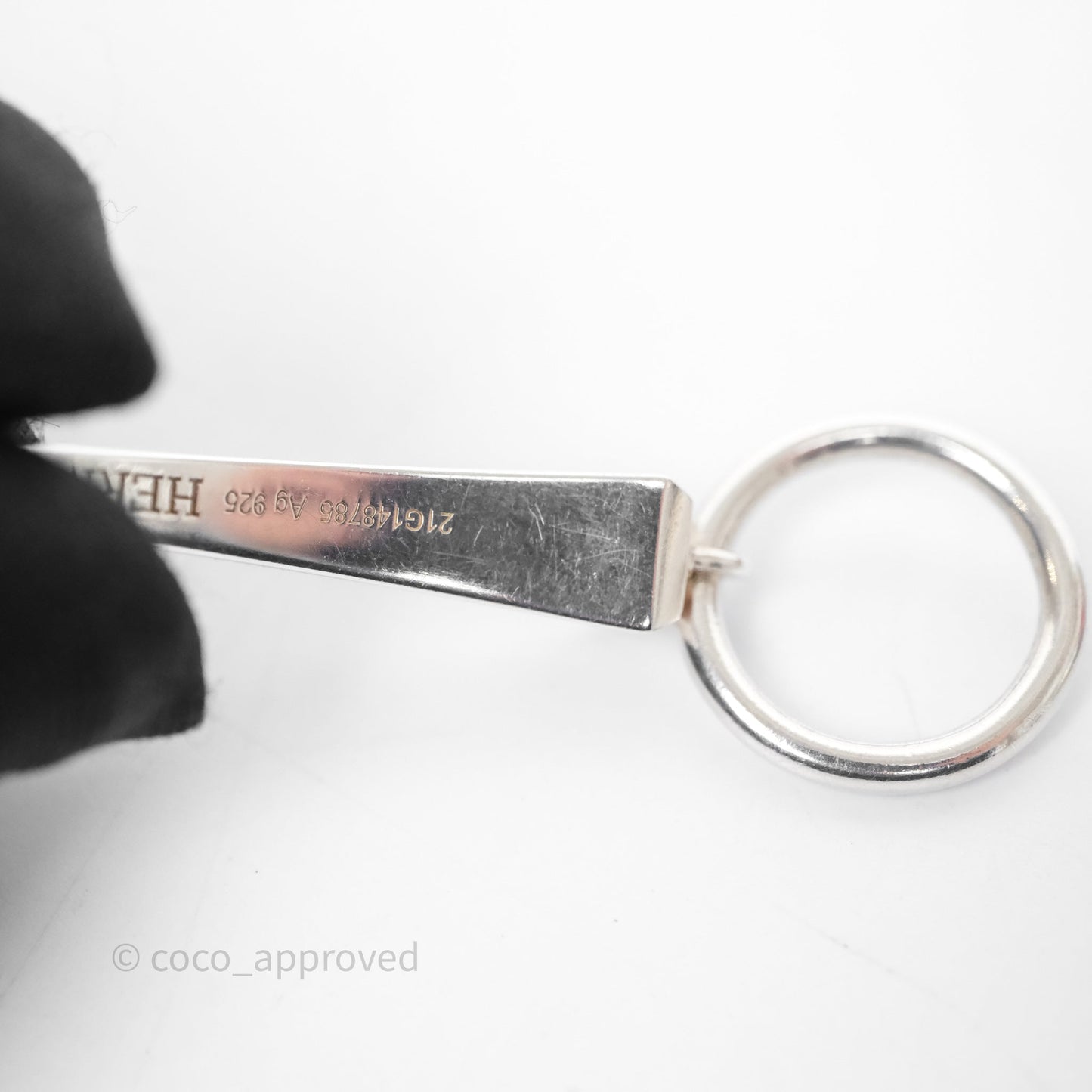 Hermès Clou de forge Bracelet Sterling Silver
