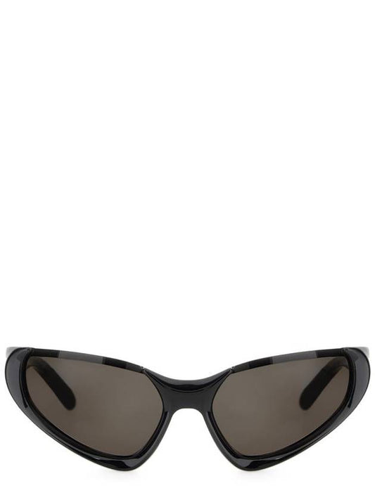 Luxury Balenciaga Xpander Rectangle Sunglasses Black
