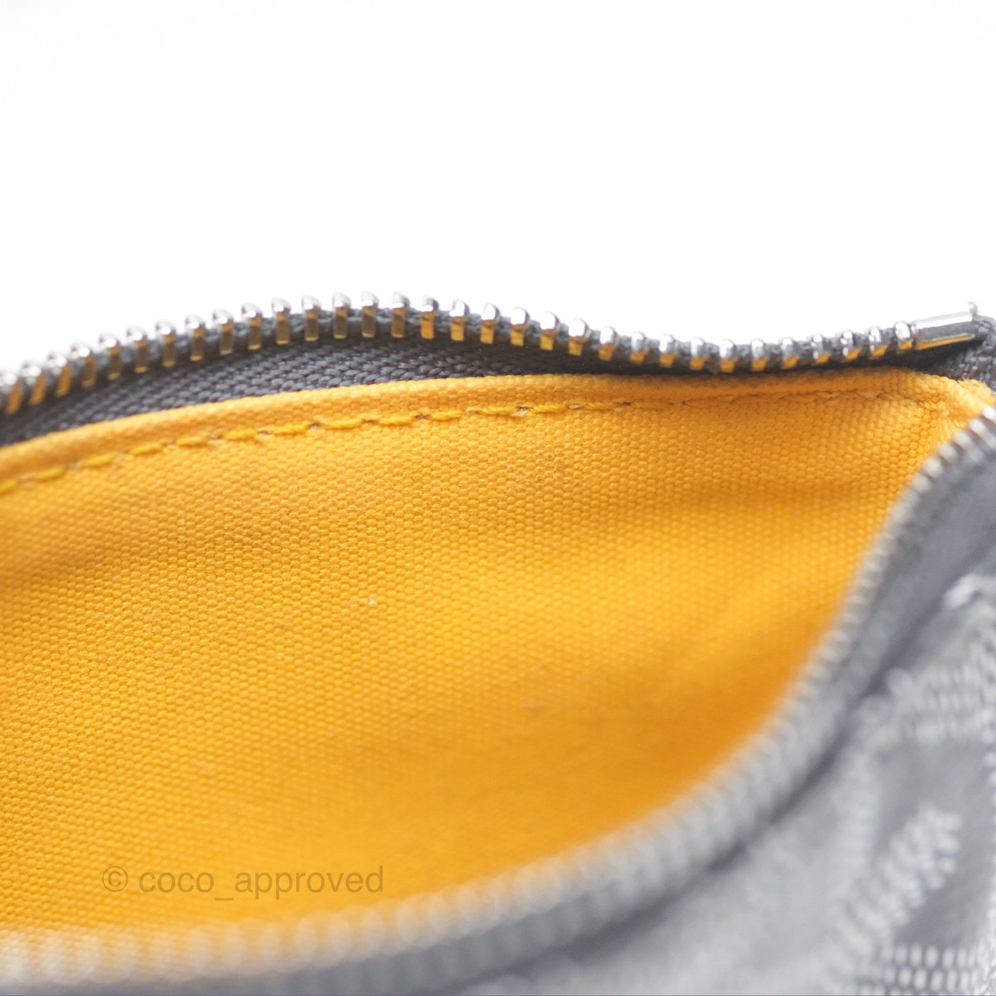 Goyard Sénat Mini Pouch Grey
