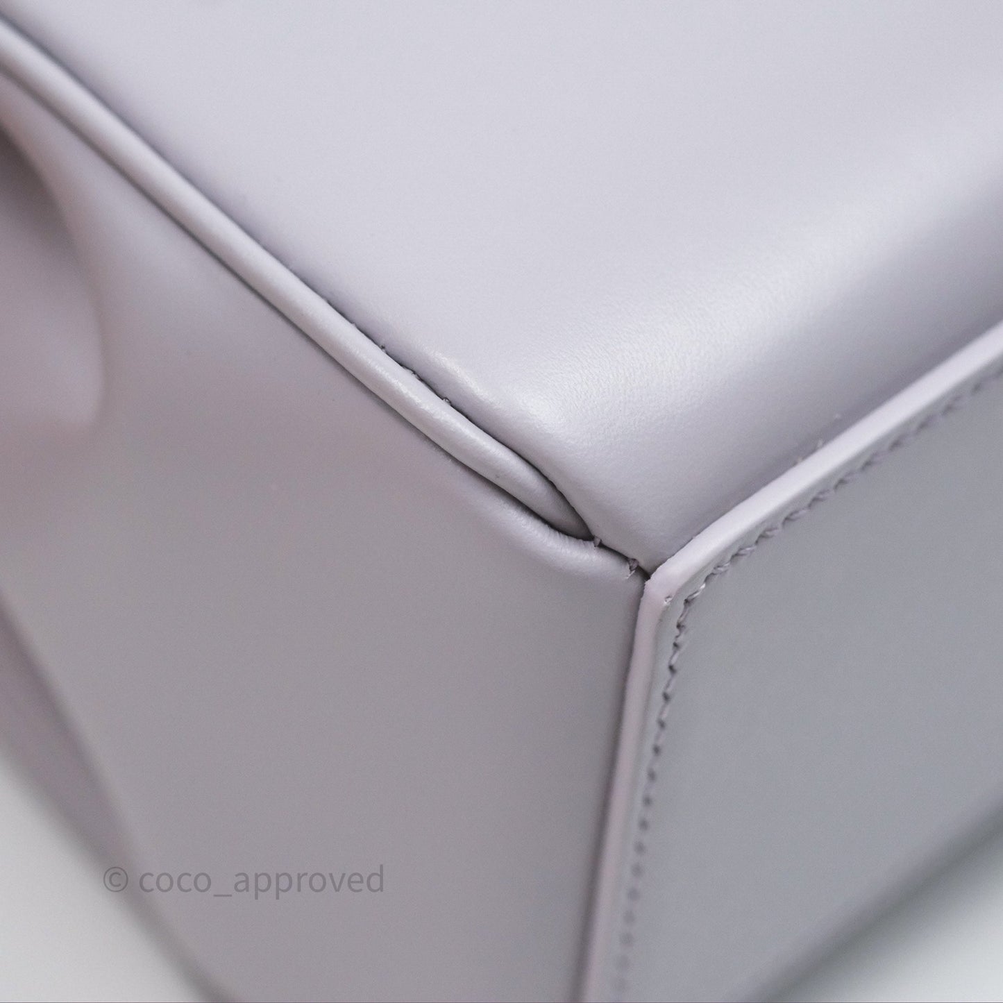 Celine Mini 16 Bag in Satinated Calfskin Light Lilac