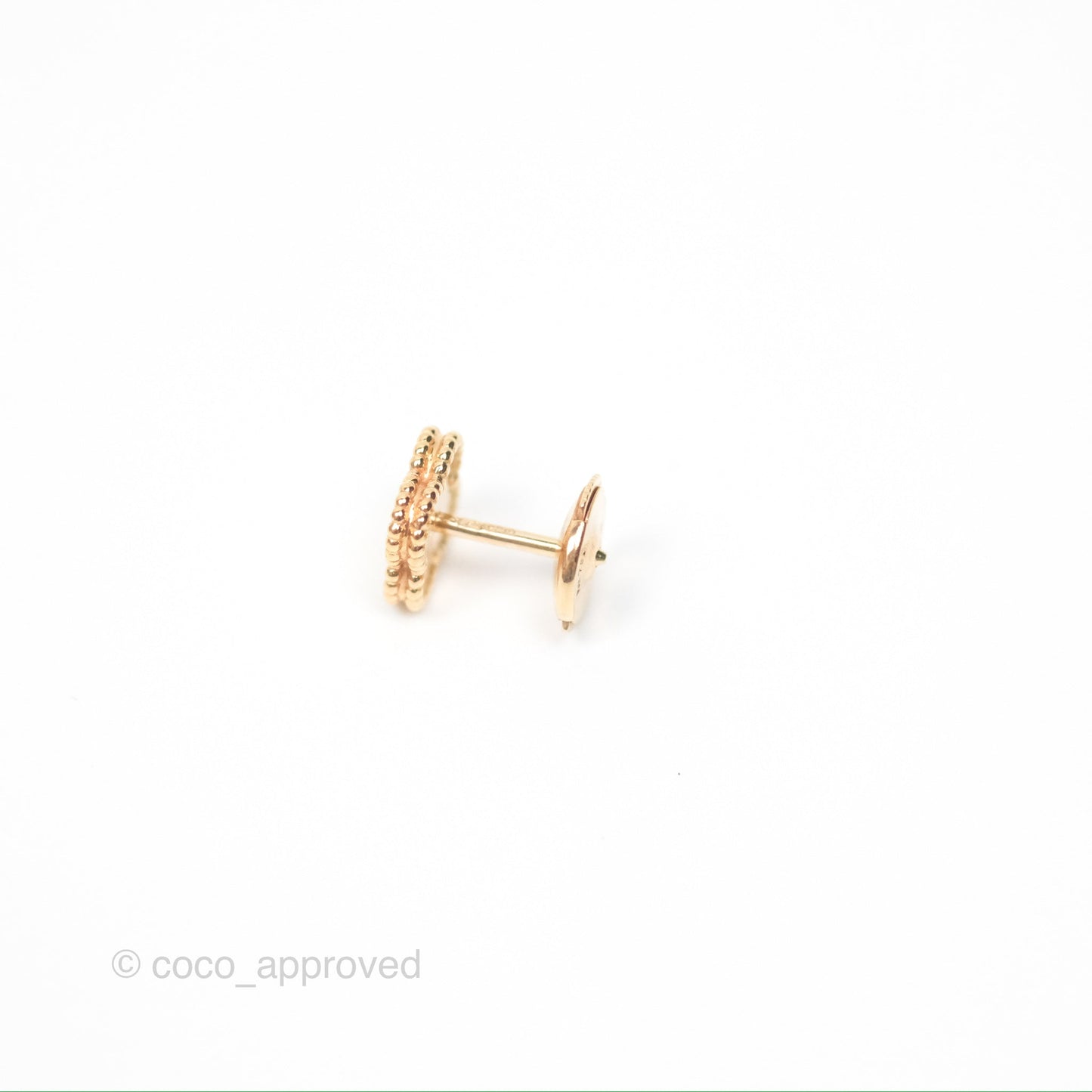 Van Cleef & Arpels Sweet Alhambra Earrings 18K Rose Gold
