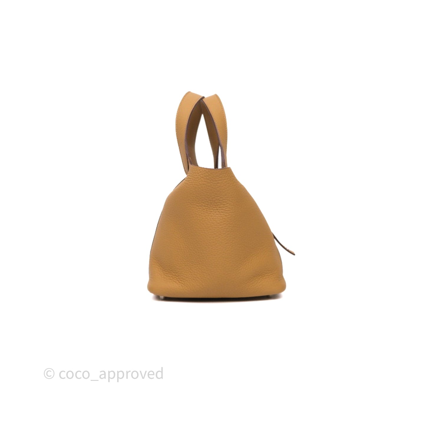 Hermès Picotin Lock 18 Biscuit 4B Clemence Palladium Hardware