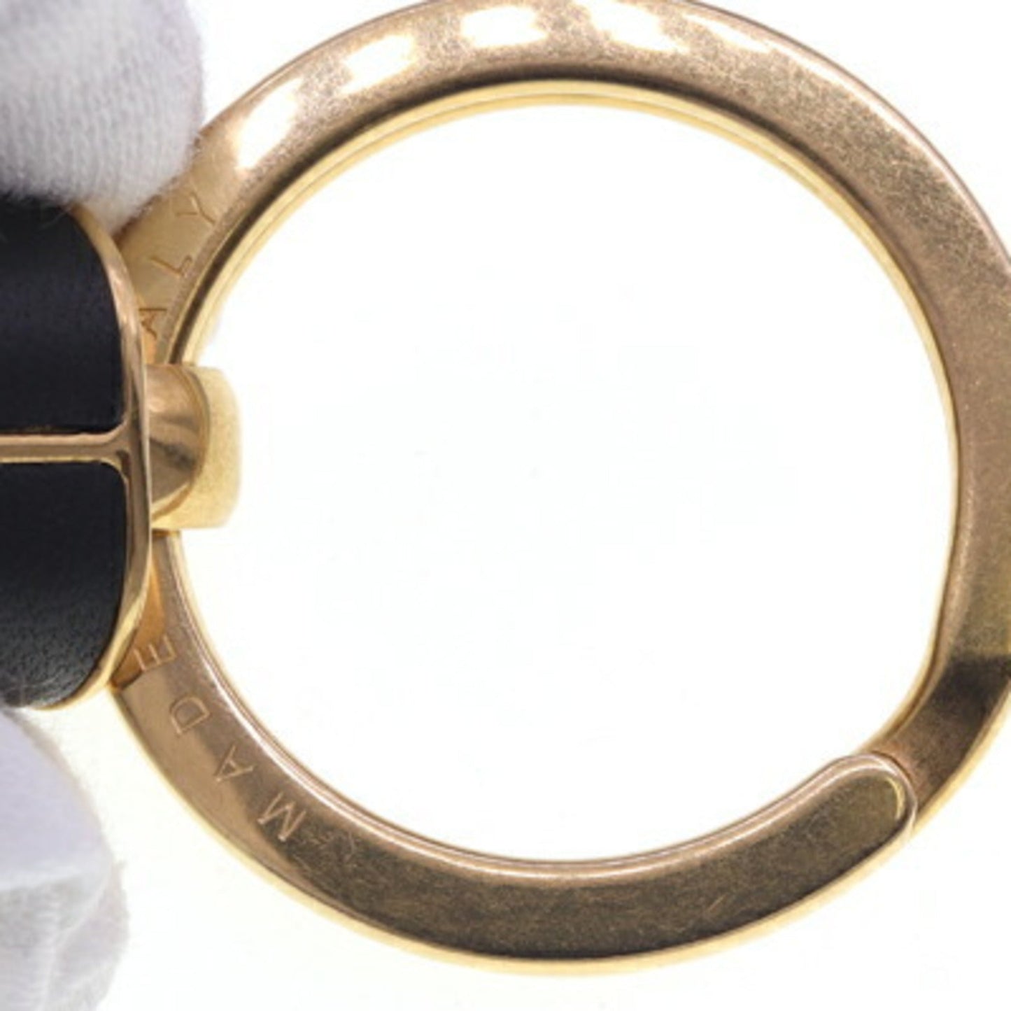 Luxury Bottega Veneta  Leather Metal Keyring ()