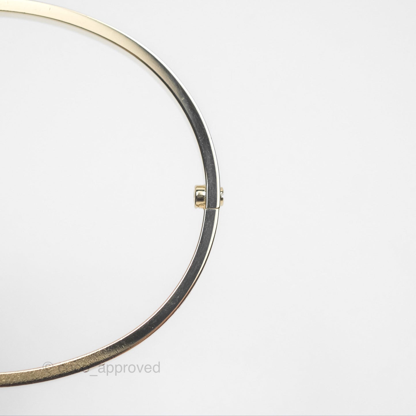 Cartier Small Love Bracelet Yellow Gold