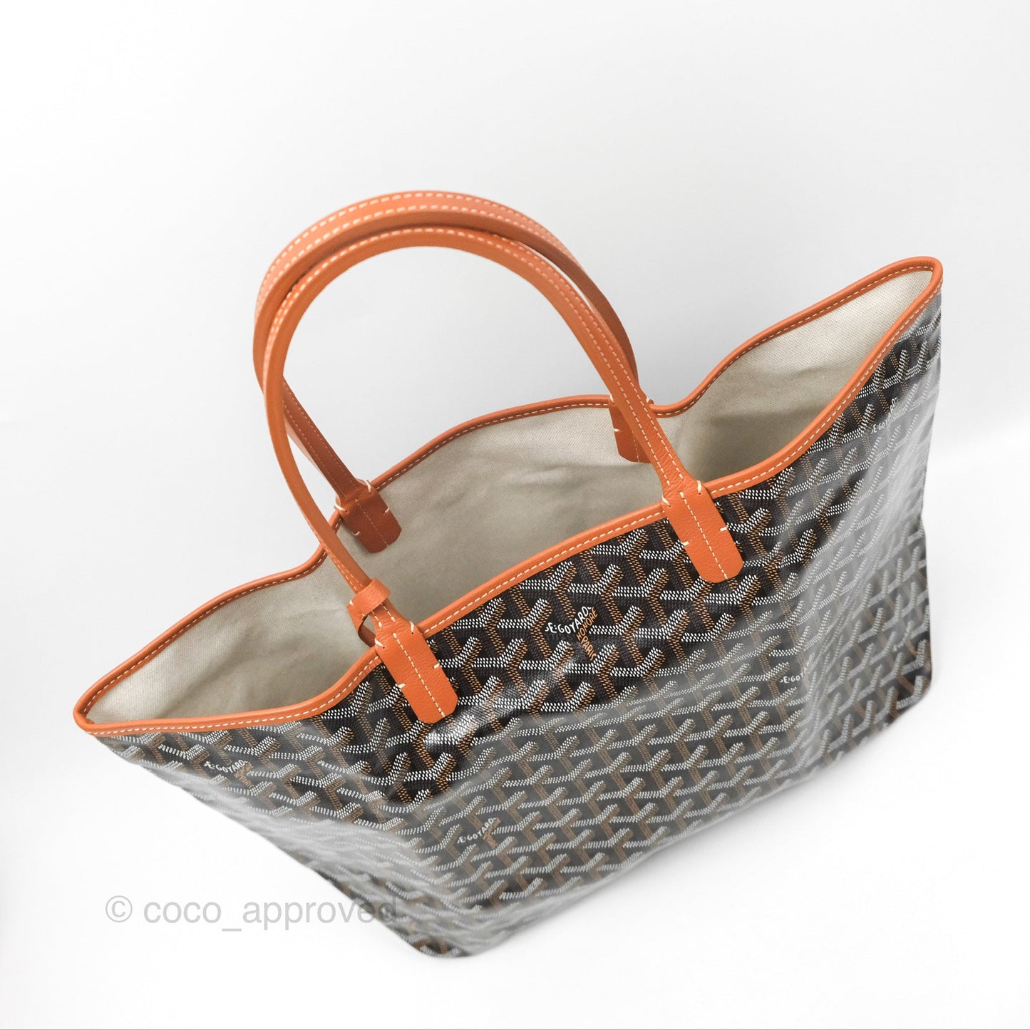 Goyard Saint Louis Tote PM⁣⁣⁣⁣⁣⁣⁣⁣⁣⁣⁣⁣⁣⁣⁣⁣⁣⁣⁣⁣ Black/Tan