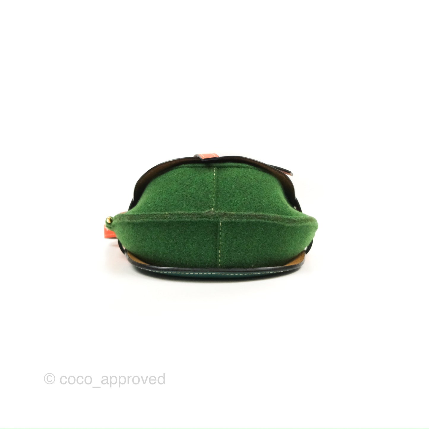 Loewe Small Gate Bag Smooth Calfskin in Green