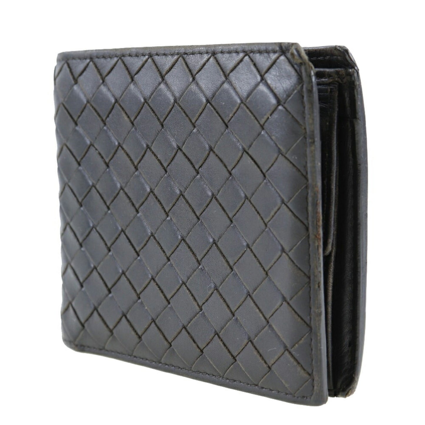 Luxury Bottega Veneta Intrecciato  Leather Wallet (Bi-Fold) ()
