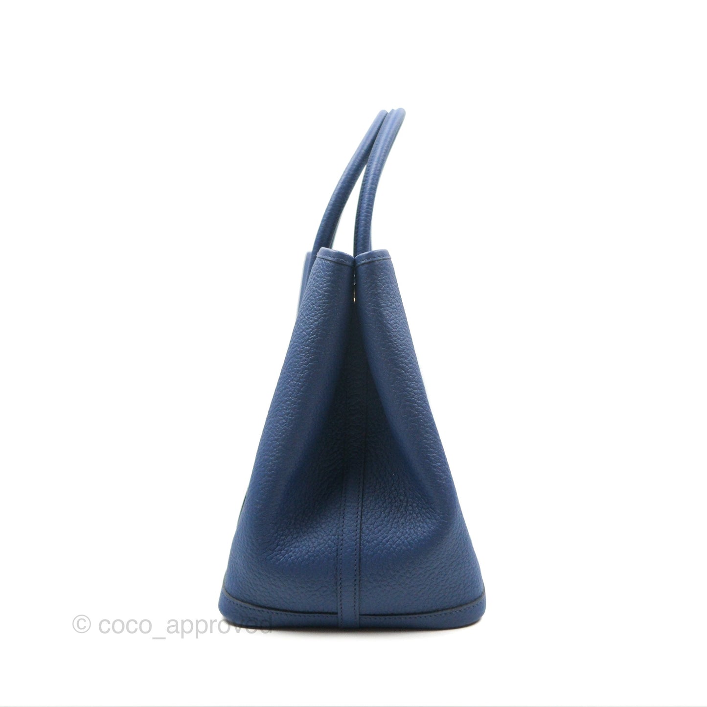 Hermès Garden Pouch 36 Bleu Saphir/ Bordeaux/ Bleu Marine
