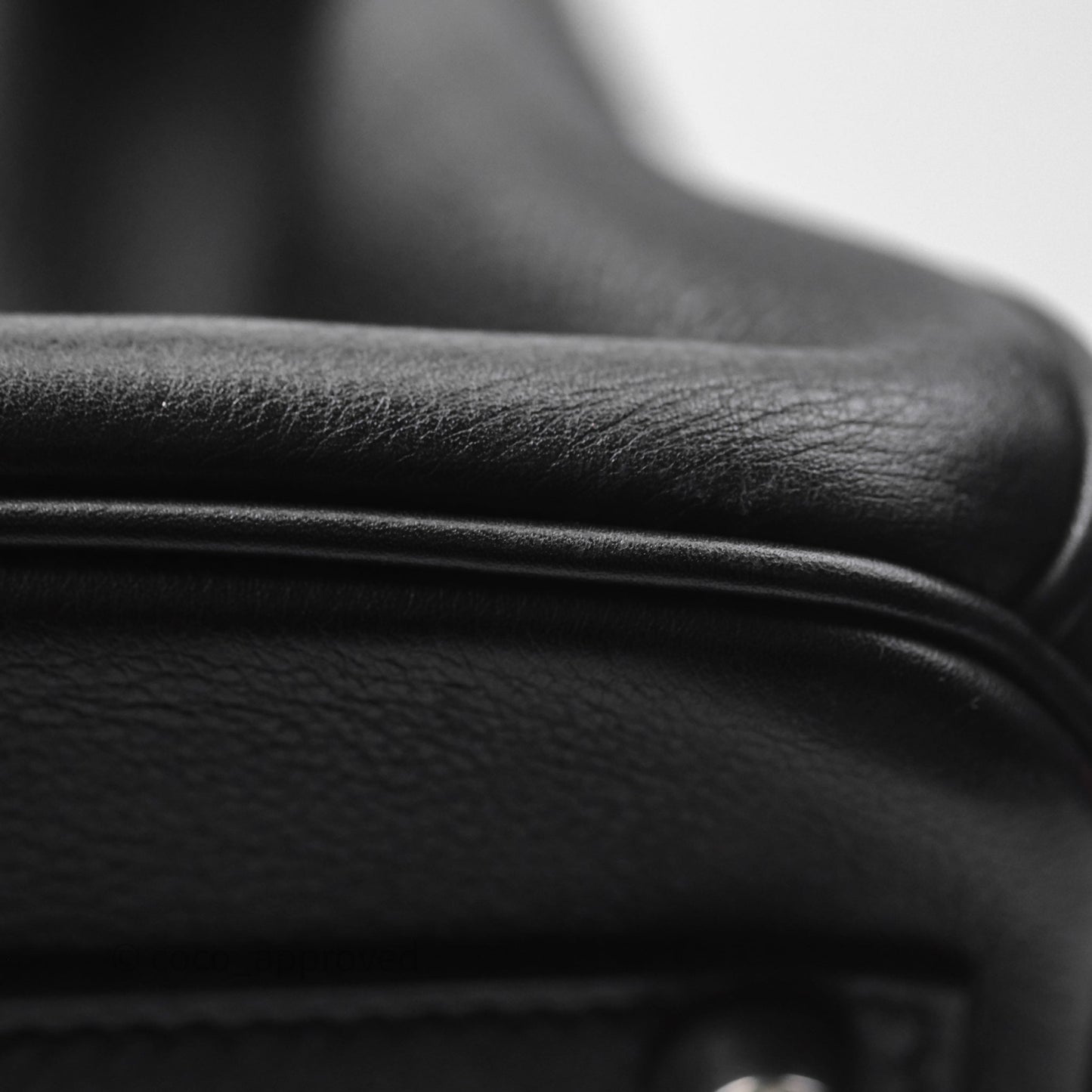 Hermès Birkin 30 Noir 89 Evergrain Palladium Hardware