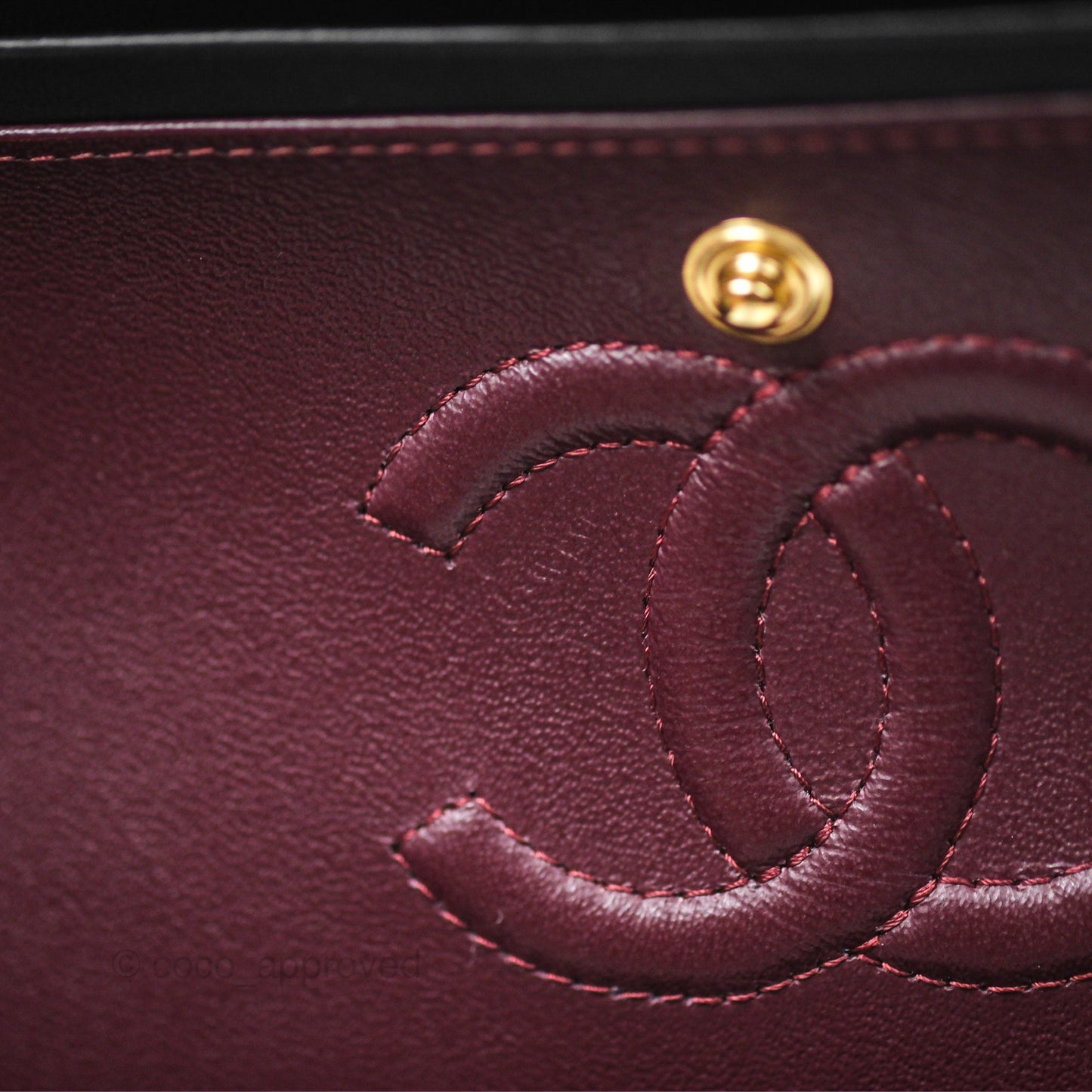 Chanel Small Classic Flap Quilted Black Lambskin Gold Hardware