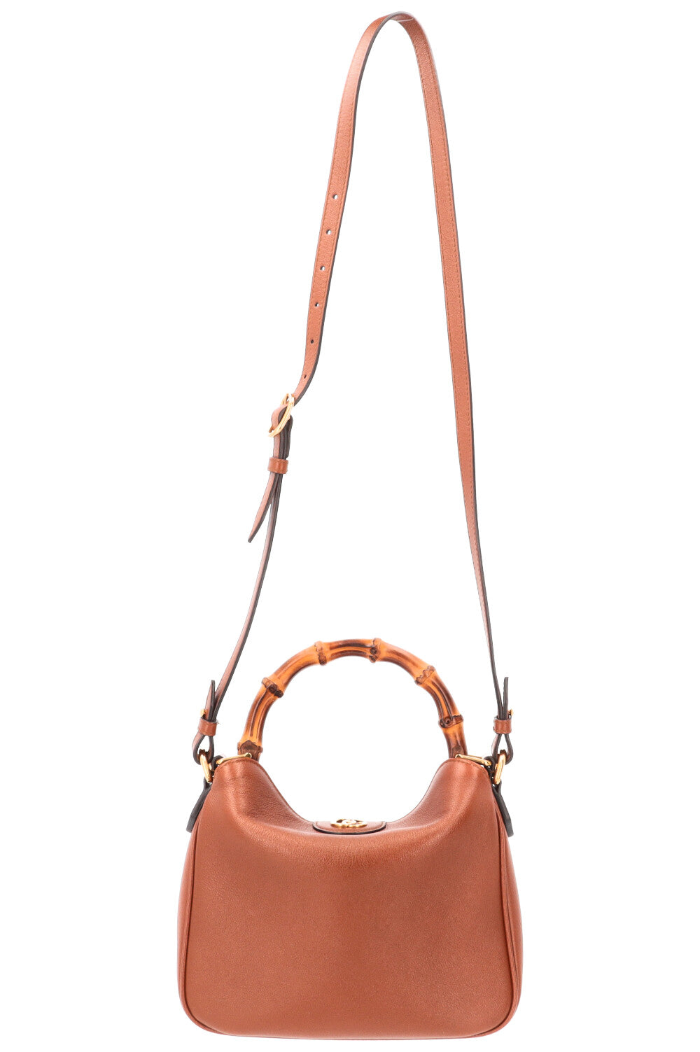 Luxury Gucci Trending 2025 Small Diana Bag Leather Brown