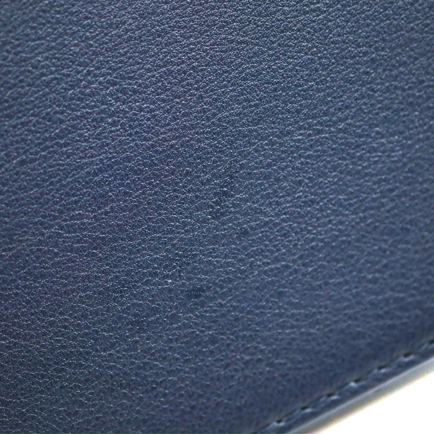 Chanel Quilted Travel Kit Vanity Case Navy Calfskin Gold Hardware