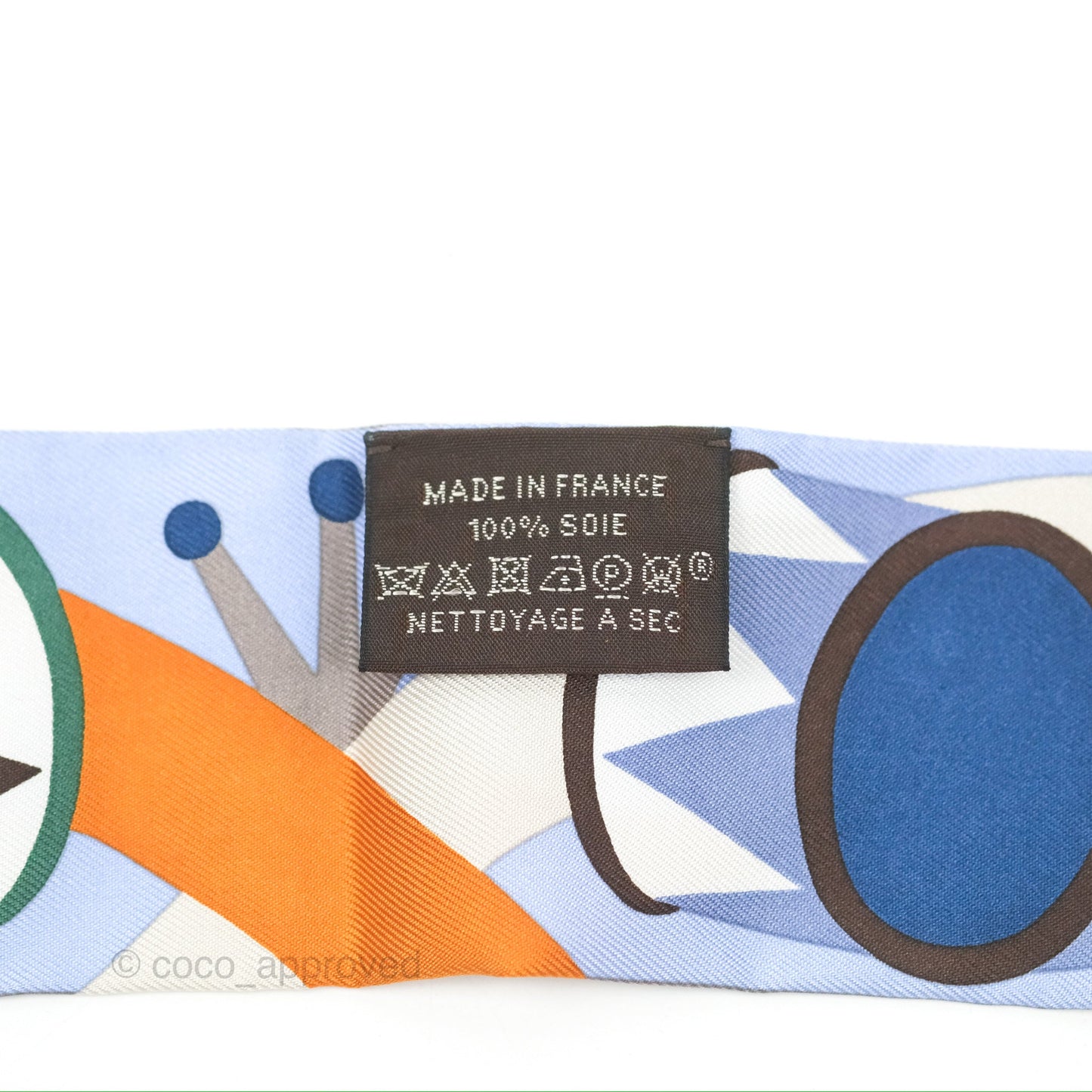Hermès Parade en Fanfare Silk Twilly