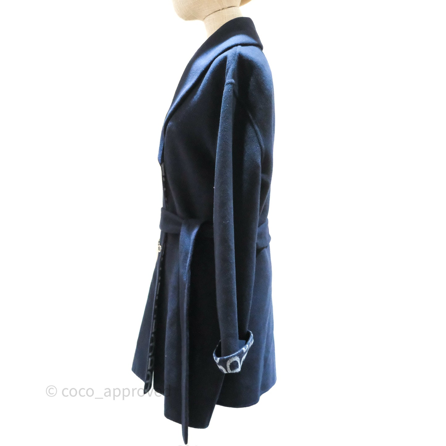 Hermès Coat Bleu Size 38