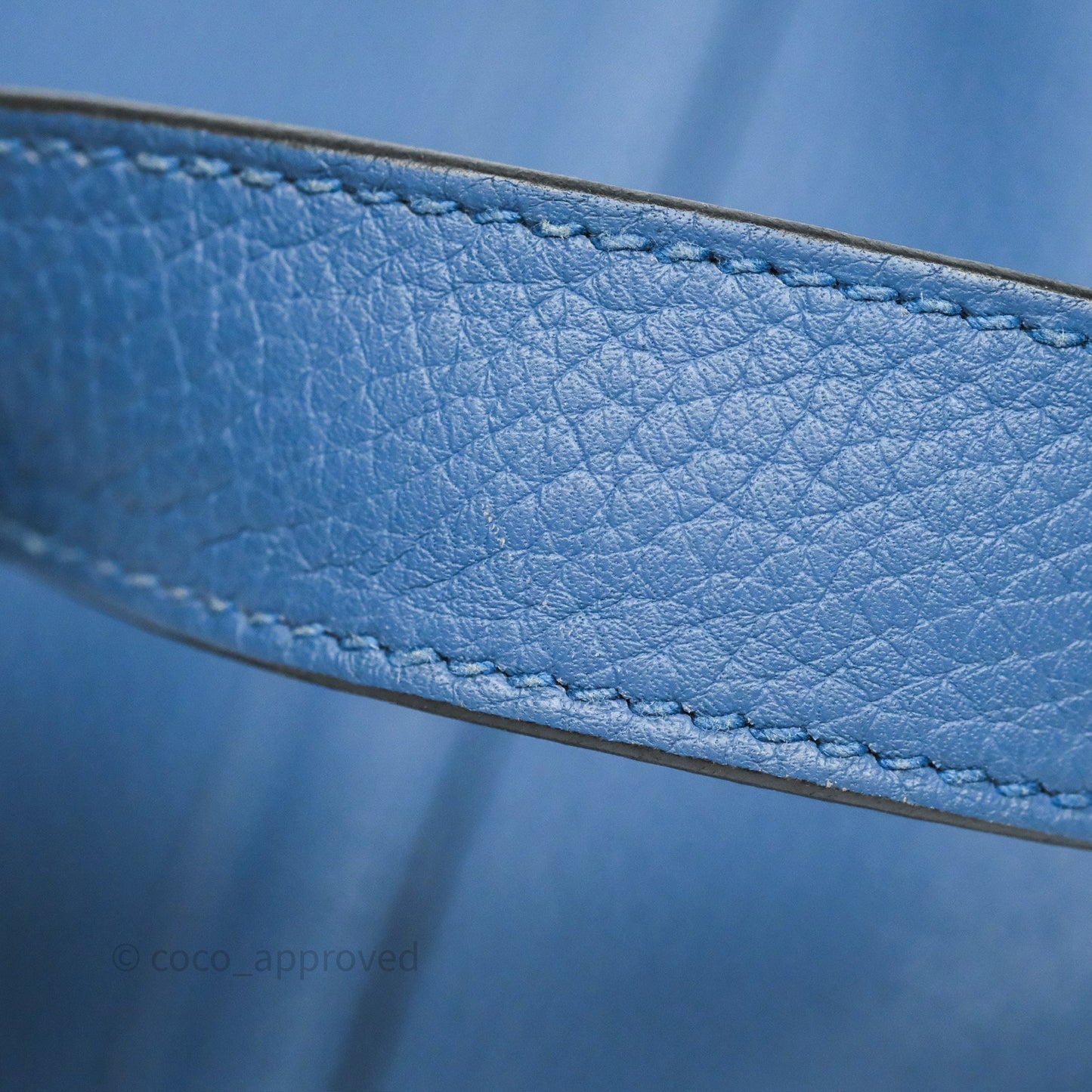 Hermès Picotin 22 Bleu Agate R2 Clemence Palladium Hardware