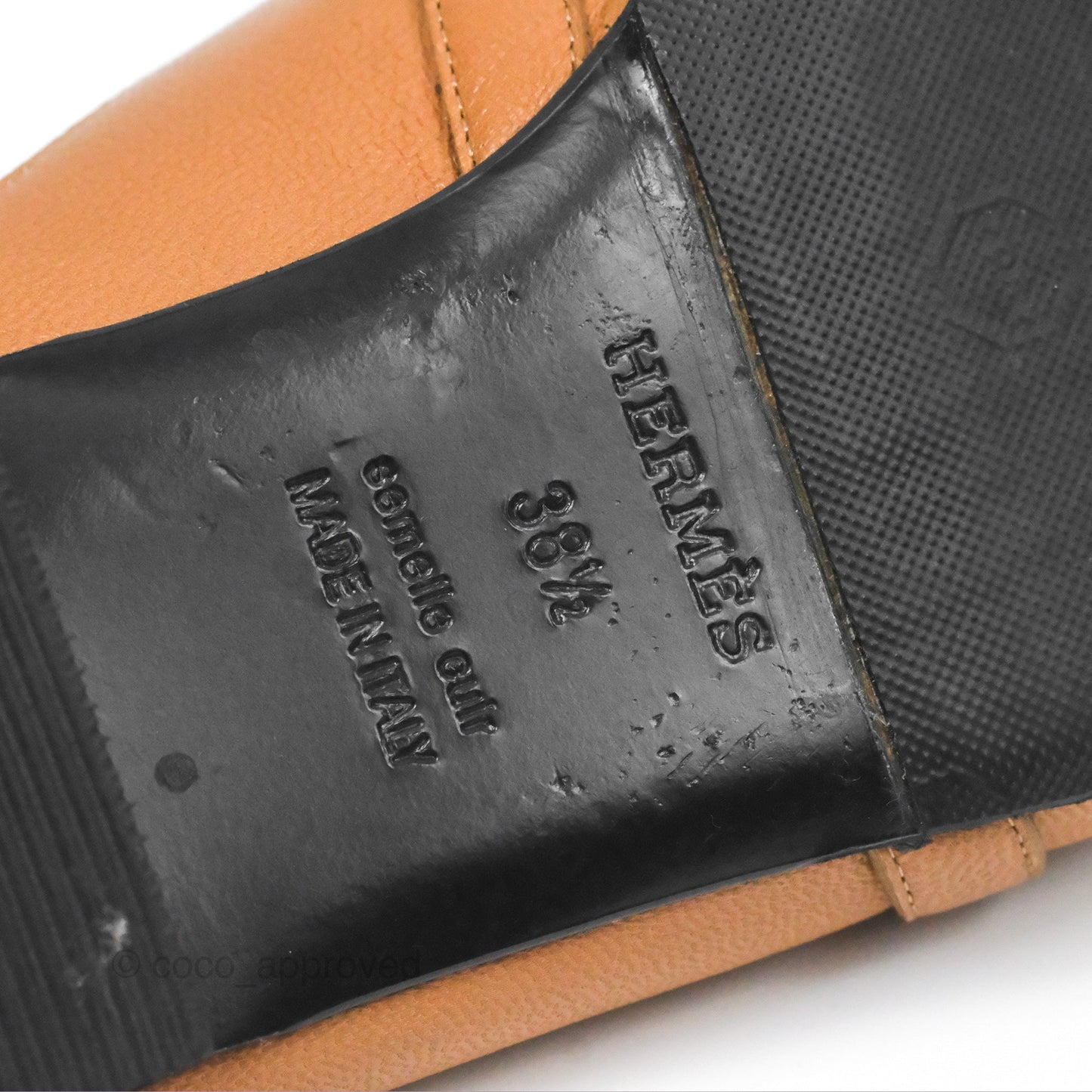 Hermès Oz Mules Calfskin Naturel Palladium Hardware