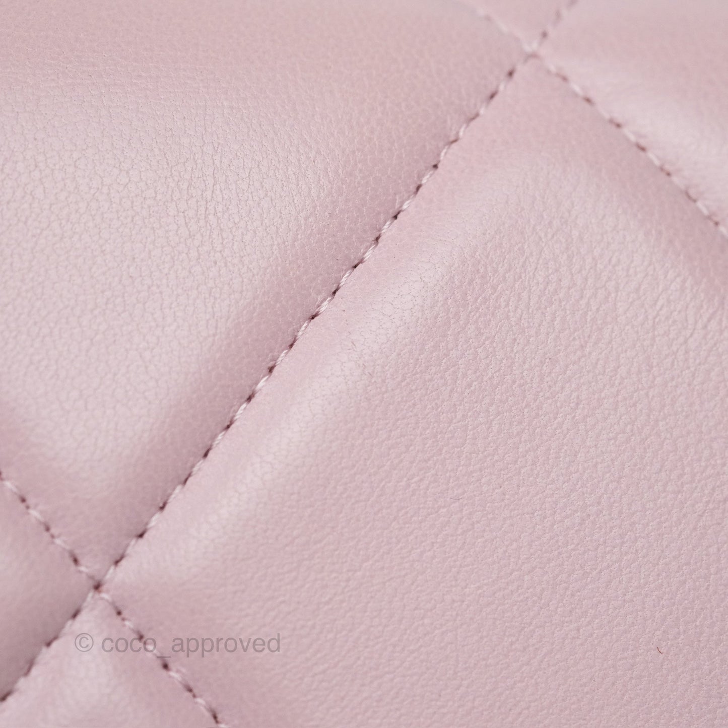 Chanel 19 Wallet on Chain WOC Light Pink Lambskin Mixed Hardware