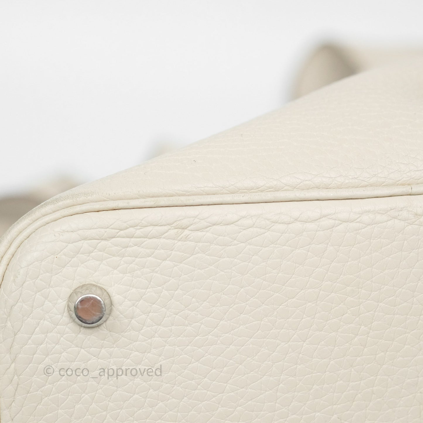 Hermès Picotin 22 Beton Clemence Palladium Hardware