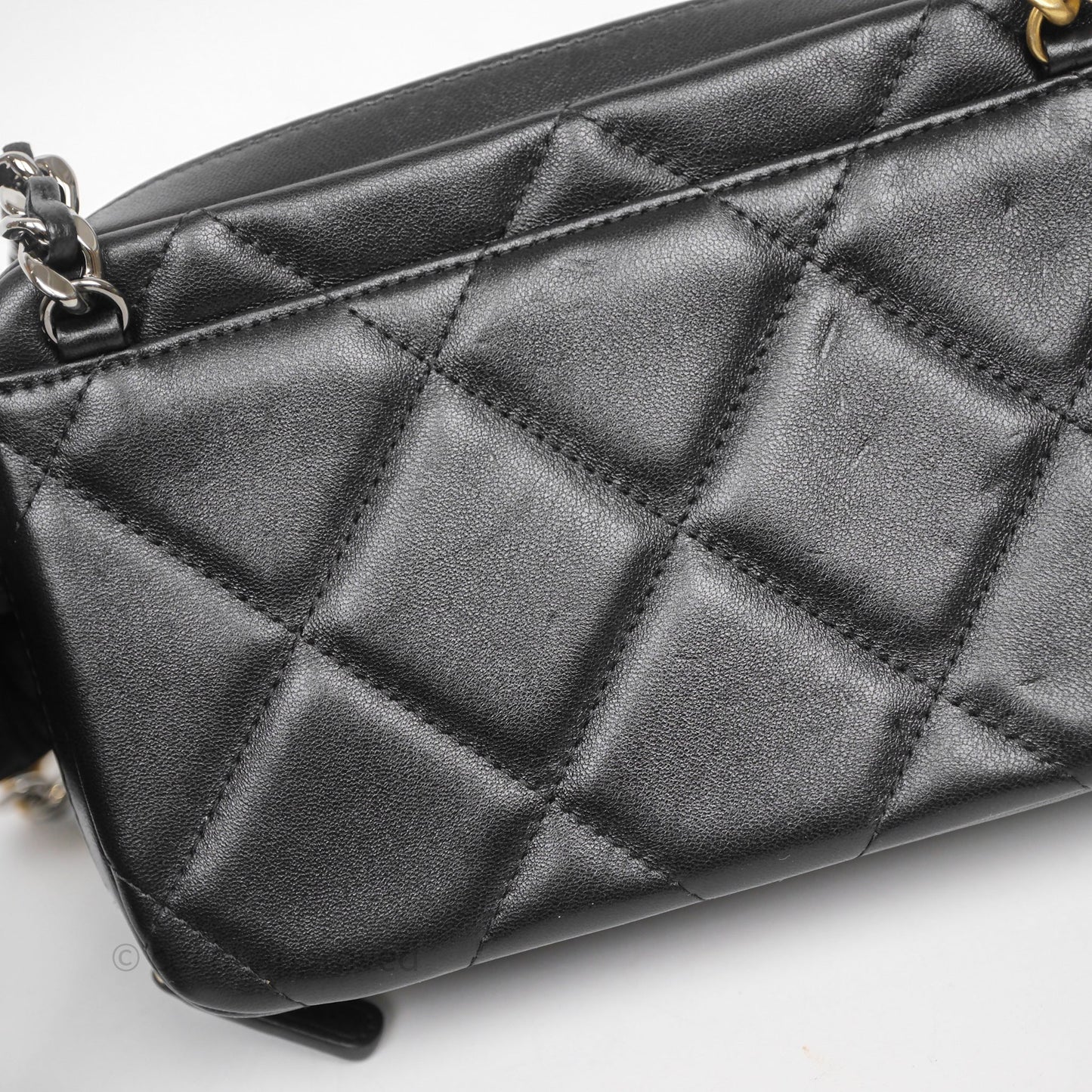 Chanel 19 Camera Bag Black Lambskin Mixed Hardware