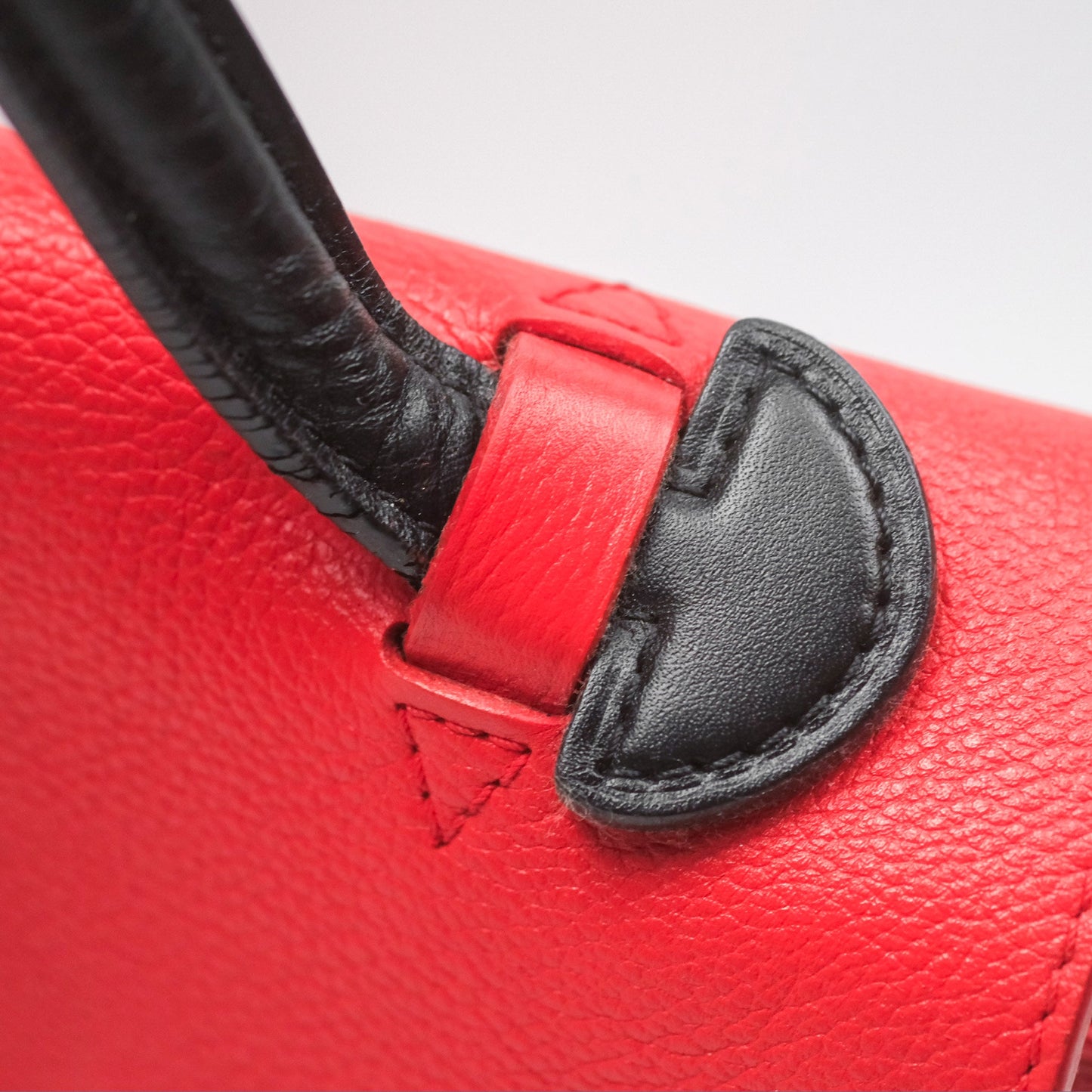 Louis Vuitton Lockme PM Red Grained Calfskin