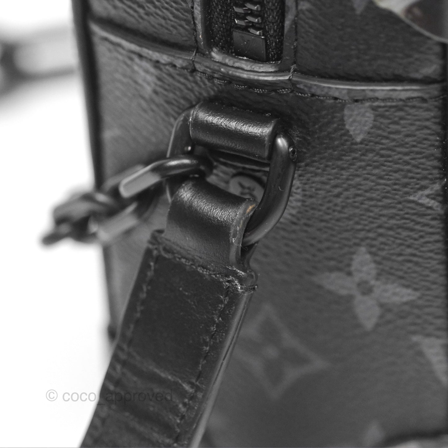 Louis Vuitton Mini Soft Trunk Monogram Eclipse Canvas