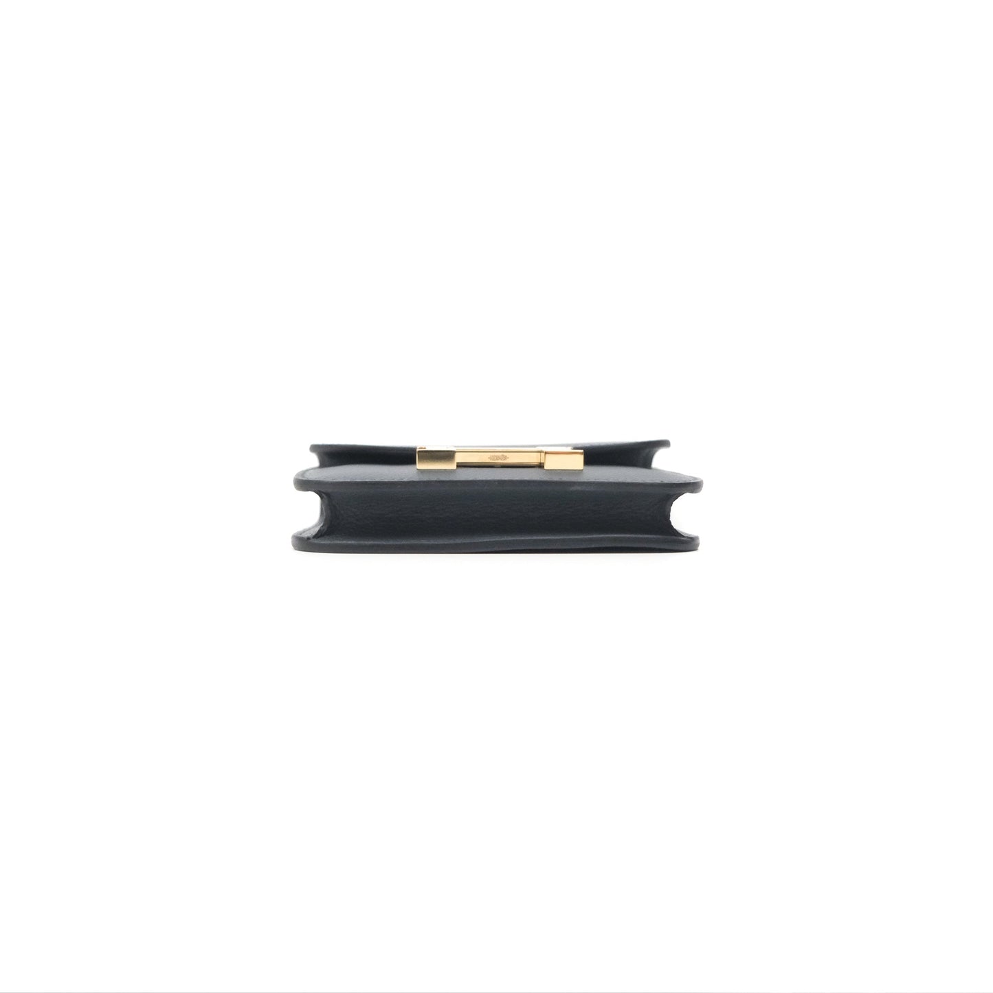 Hermès Constance Slim Wallet Gris Misty / Beige Marfa Evercolor Gold Hardware