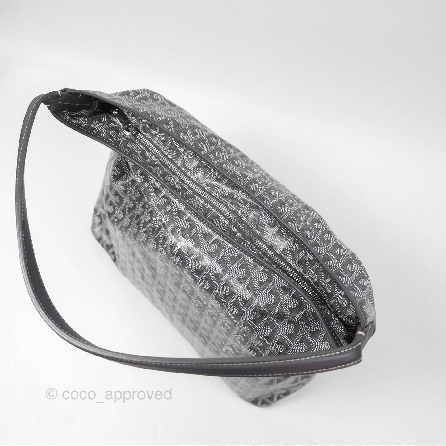 Goyard Bohème Hobo Bag Grey Goyardine Canvas