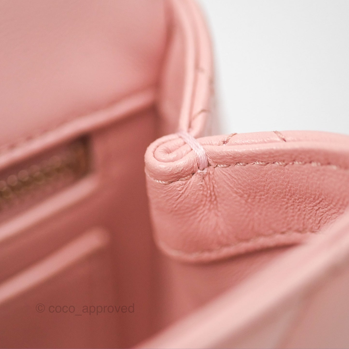 Chanel Sweet Camellia Mini Rectangular Flap Pink Lambskin Aged Gold Hardware 23S