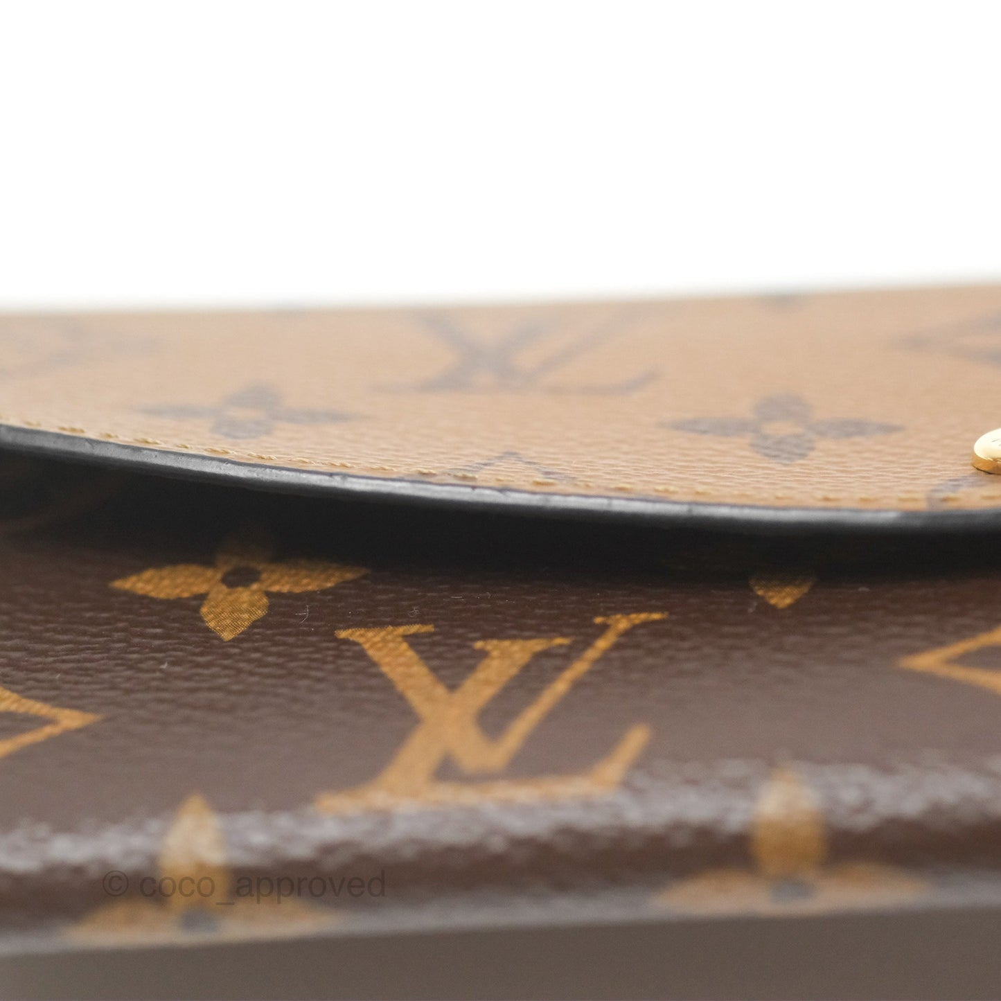 Louis Vuitton Emilie Wallet Monogram Reverse Canvas