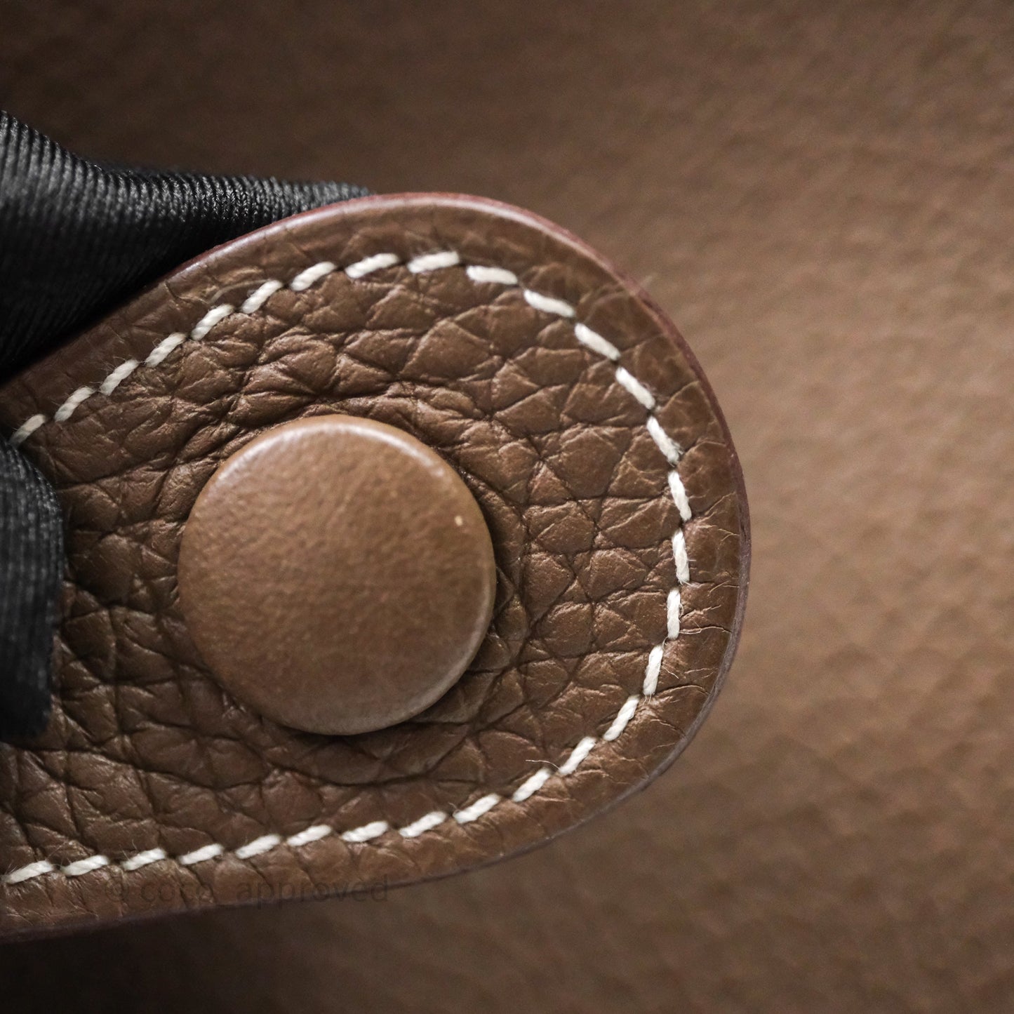 Hermes Evelyne III 29 Etoupe 18 Taurillon Clemence Gold Hardware
