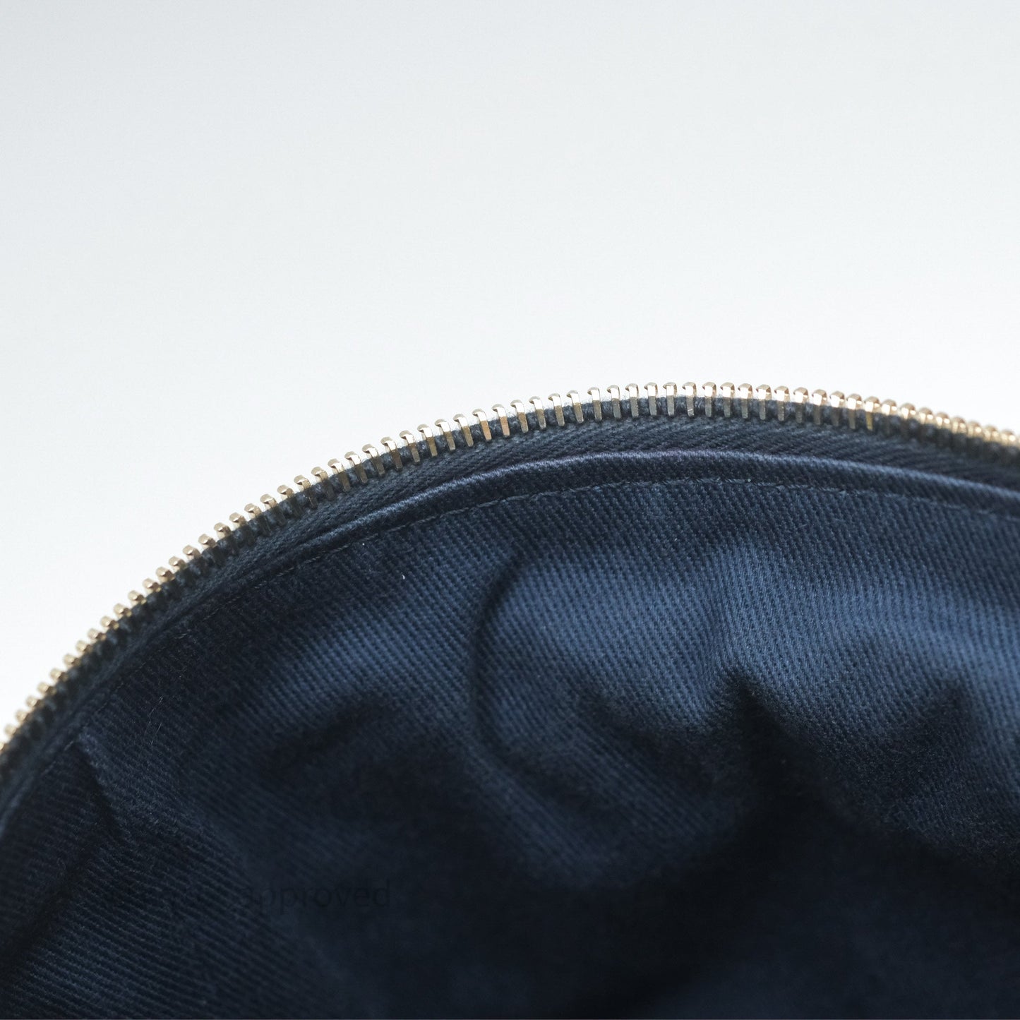 Chanel Quilted Trip Vanity Denim Aged Gold Hardware 20C