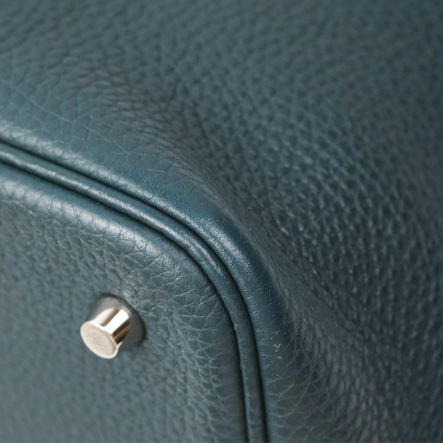 Hermès Picotin Lock 22 Vert Cypress 6O Clemence Palladium Hardware