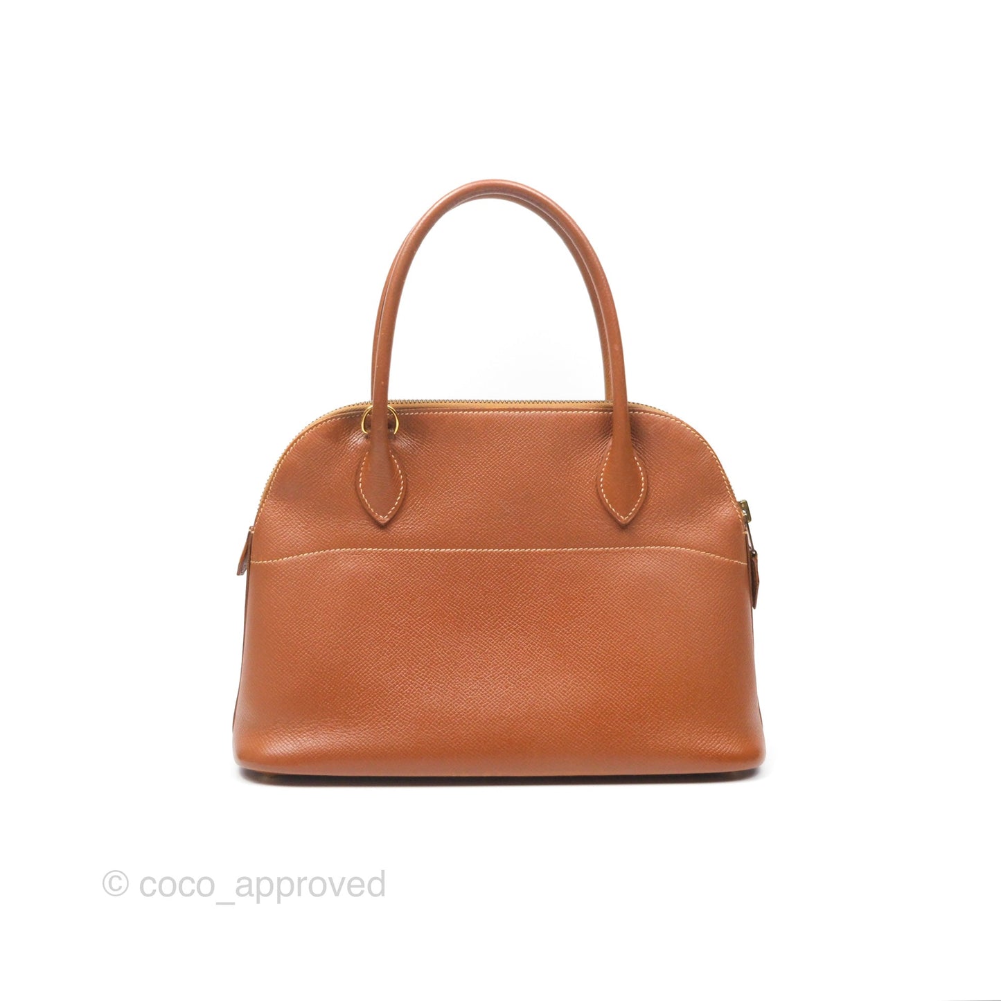 Hermès Bolide 27 Gold Epsom Gold Hardware