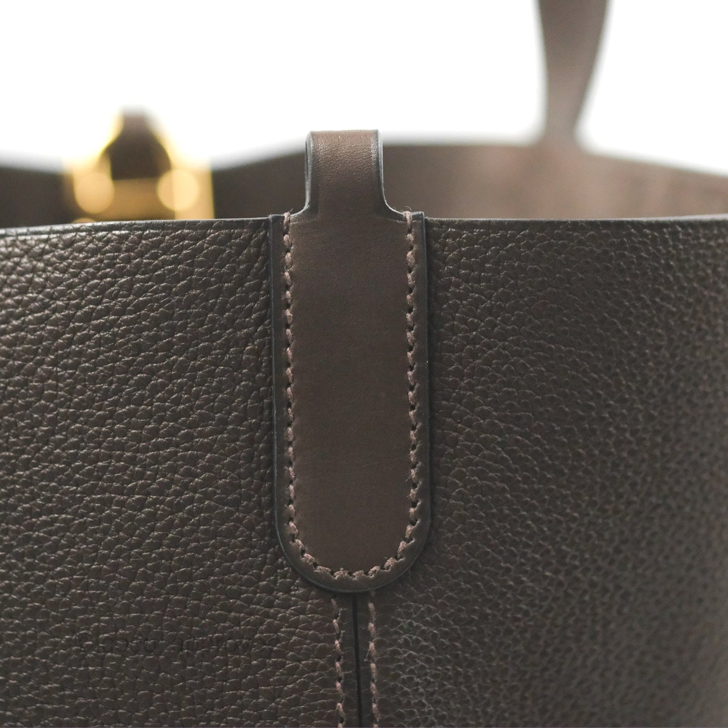 Hermes In-The-Loop 23 Ebene Barenia Faubourg Gold Hardware