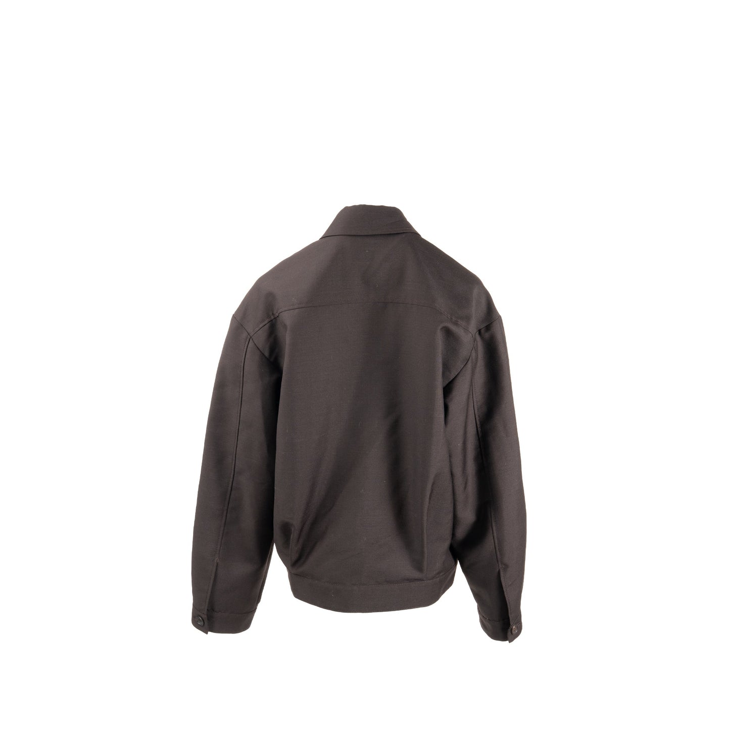Miu Miu Size 40 Mohair Blouson Jacket Mohair/Virgin Wool Ebony