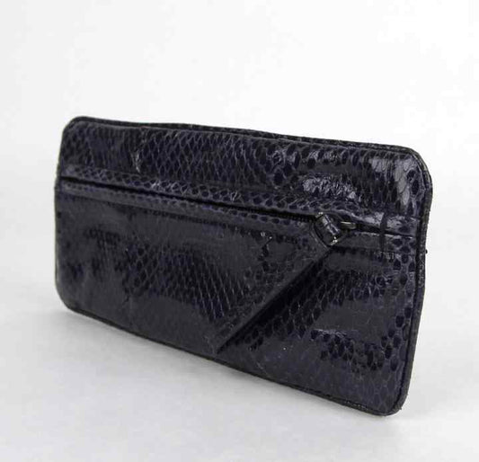 Luxury Bottega Veneta  Python Clutch Evening Bag