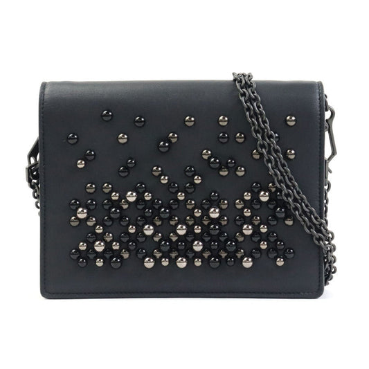 Luxury Bottega Veneta  Leather Chain/Shoulder Wallet ()