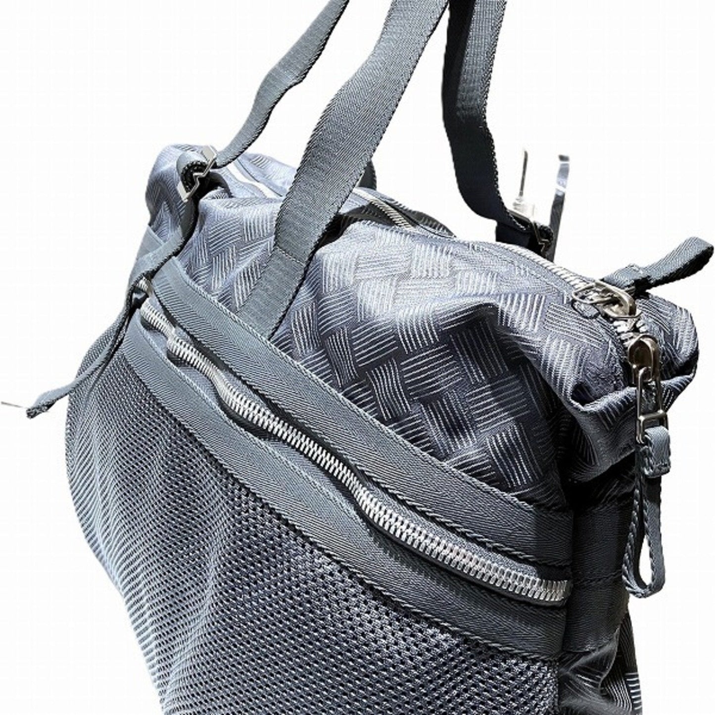 Luxury Bottega Veneta  Nylon Boston Bag Shoulder Bag ()
